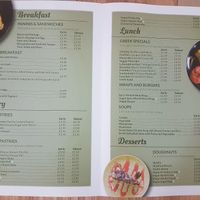Christine's menu!! at Christine's Delights in Beeston