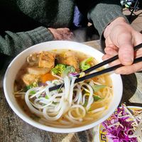 Vegan tofu and veggie pho' at Pho Moi Vietnamese Eatery  in Katoomba