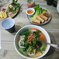 Munks soup & spring rolls at Pho Moi Vietnamese Eatery  in Katoomba