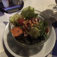 Starter salad at Restaurant Deeba in Munich