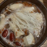 Samgyetang at Daehwa Vegetarian in Central Singapore