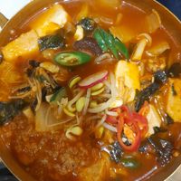 Jjampong at Daehwa Vegetarian in Central Singapore