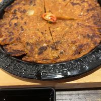Kimchi pancake   at Daehwa Vegetarian in Central Singapore