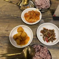   at Daehwa Vegetarian in Central Singapore