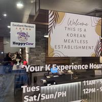 Hello   at Daehwa Vegetarian in Central Singapore