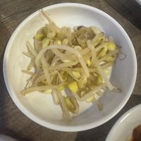 Bean sprouts   at Daehwa Vegetarian in Central Singapore