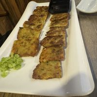 Yachae Jeon Pancake  at Daehwa Vegetarian in Central Singapore