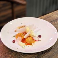 5-Course Vegan Dinner Hosted with abillion: Harvest Salad with Kimchi Vinaigrette at Daehwa Vegetarian in Central Singapore