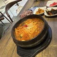   at Daehwa Vegetarian in Central Singapore