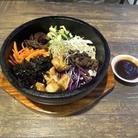   at Daehwa Vegetarian in Central Singapore