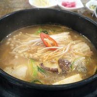 Spicy option  at Daehwa Vegetarian in Central Singapore