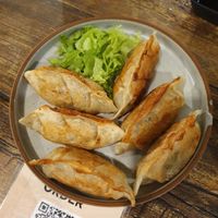 Fried dumplings  at Daehwa Vegetarian in Central Singapore