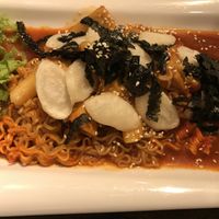 Rabokki!  at Daehwa Vegetarian in Central Singapore