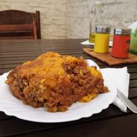 Shepherd's pie at Doka Dauji in Sofia