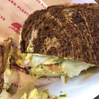 bedeviled sandwich  at Beaut Burger in Tucson