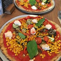 Veganza Pizza at Stripped Pizza - Talacker in Zurich