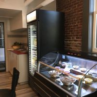 Take away/To go case at Earth Candy in Rockland