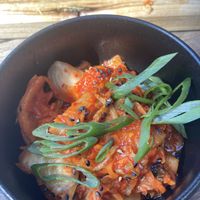 vegan kimchi   at SOIL Vegan Cafe - West in Amsterdam
