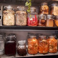 Inside at SOIL Vegan Cafe - West in Amsterdam