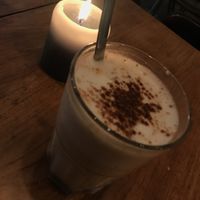 Pumpkin spice latte   at SOIL Vegan Cafe - West in Amsterdam