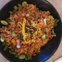 Kimchi fried rice at SOIL Vegan Cafe - West in Amsterdam