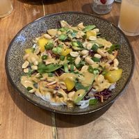 Rice noodle salad  at SOIL Vegan Cafe - West in Amsterdam