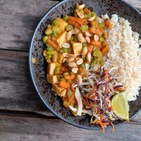 Curry at SOIL Vegan Cafe - West in Amsterdam