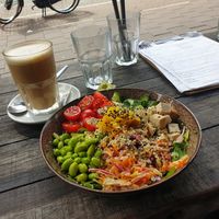 Miso salad (without miso sauce as requested)... Healthy and delicious! at SOIL Vegan Cafe - West in Amsterdam