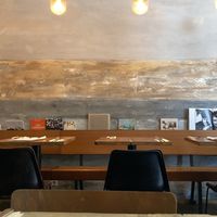 The setting  at SOIL Vegan Cafe - West in Amsterdam