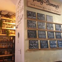 Interior at SOIL Vegan Cafe - West in Amsterdam