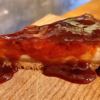 Cheesy cake at SOIL Vegan Cafe - West in Amsterdam