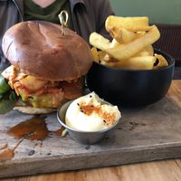 burger  at SOIL Vegan Cafe - West in Amsterdam