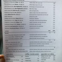 Menu at SOIL Vegan Cafe - West in Amsterdam