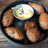 Cod Fish Croquettes at SOIL Vegan Cafe - West in Amsterdam
