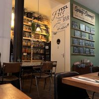 "Library“  at SOIL Vegan Cafe - West in Amsterdam