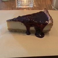 "Cheesy cake”  at SOIL Vegan Cafe - West in Amsterdam