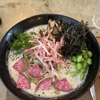 Tonkotsu Ramen  at SOIL Vegan Cafe - West in Amsterdam
