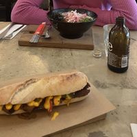 Cheese Steak (I think that’s what it was called)  at SOIL Vegan Cafe - West in Amsterdam