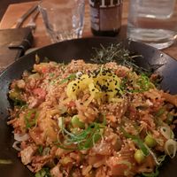 Kimchi Fried Rice at SOIL Vegan Cafe - West in Amsterdam