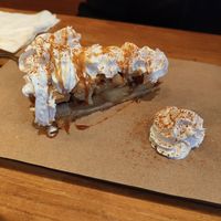 Apple pie at SOIL Vegan Cafe - West in Amsterdam