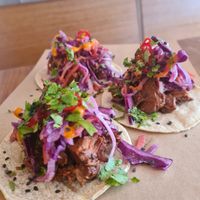 tacos at SOIL Vegan Cafe - West in Amsterdam