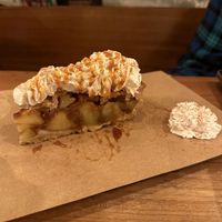 Apple pie  at SOIL Vegan Cafe - West in Amsterdam