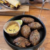 Cod croquettes   at SOIL Vegan Cafe - West in Amsterdam