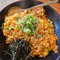 Kimchi fried rice at SOIL Vegan Cafe - West in Amsterdam