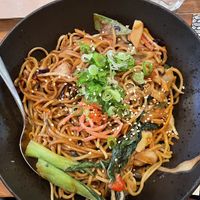 Dragon noodles  at SOIL Vegan Cafe - West in Amsterdam