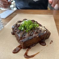 Vegan ribs  at SOIL Vegan Cafe - West in Amsterdam