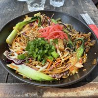 Baba noodles  at SOIL Vegan Cafe - West in Amsterdam