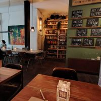 Interior at SOIL Vegan Cafe - West in Amsterdam