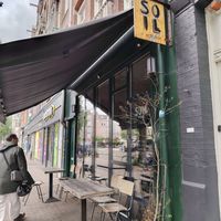 Entrance at SOIL Vegan Cafe - West in Amsterdam