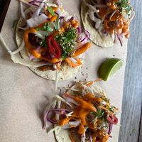 Zeer smakelijke taco’s. 🌮👍🏻  at SOIL Vegan Cafe - West in Amsterdam